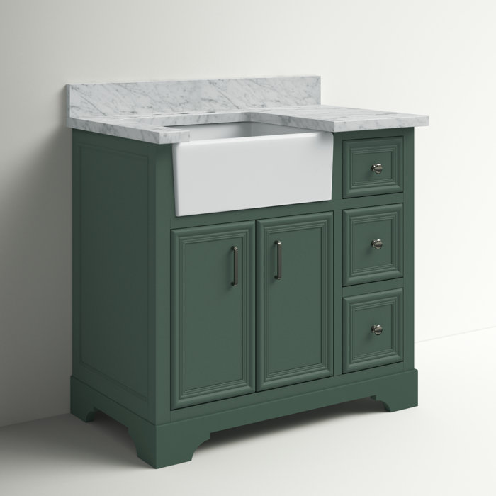 Sand & Stable Emiliano 36'' Free Standing Single Bathroom Vanity with